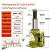 100T Heavy-Duty Vertical Hydraulic Hand-Operated Car Jack