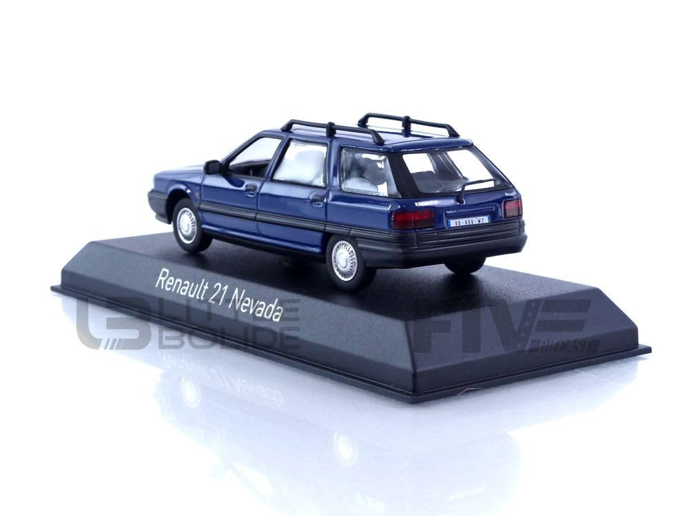 Norev Scale Renault 21 Nevada 2018 Blue Finished Product 1/43