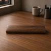 Keyboard Wrist Rest Rounded Edges Walnut Wrist Rest Desk Accessory Rectangular Workstation Gear Ergonomic