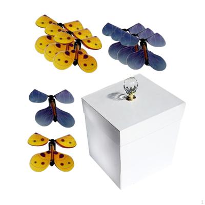 Butterfly Gift Box Flying Handmade with 8 Butterflies Mothers Day Decorations