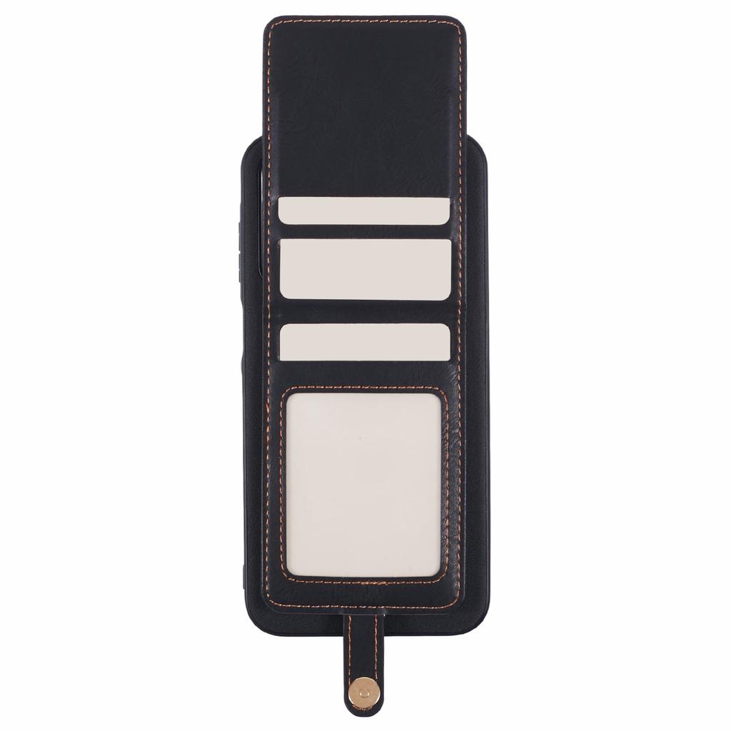 For Samsung Galaxy A15 4G/5G Phone Case with Galaxy Card Bag Kickstand RFID Blocking