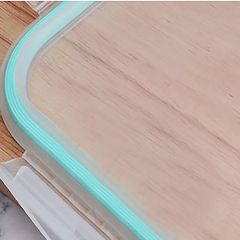 ZiPoYa 4-teiliges Aufbewahrungsset für Lebensmittel aus hochborosilicate Glas