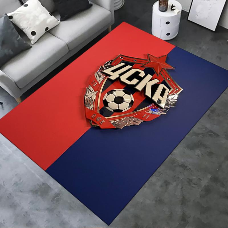 PFC CSKA Sofia Carpet Rug for Living Room Bedroom Home Sofa Decoration,Kids play Non-slip Floor Mat
