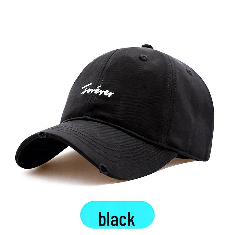 

Men s Vintage Korean Style Embroidered Baseball Cap – Trendy, Worn-Out Design for Outdoor Sports XL (Above 60cm)