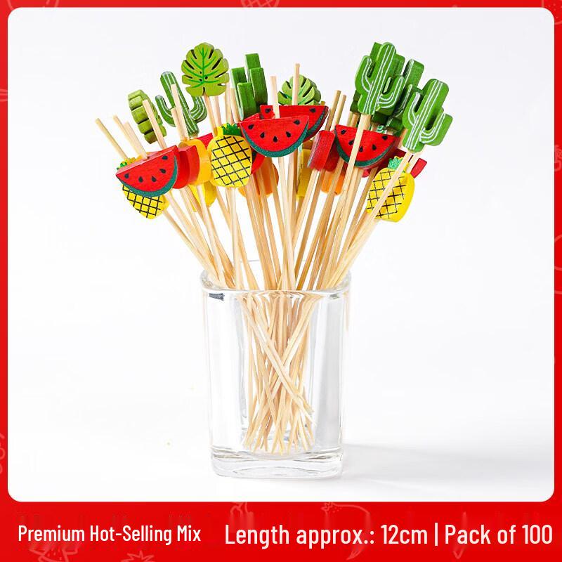 

Бамбуковые шпажки для фруктов и коктейлей