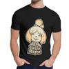 Good Cotton Isabelle Hello Mayor Animal Crossing T Shirt High Quality Fashion O Neck Camiseta