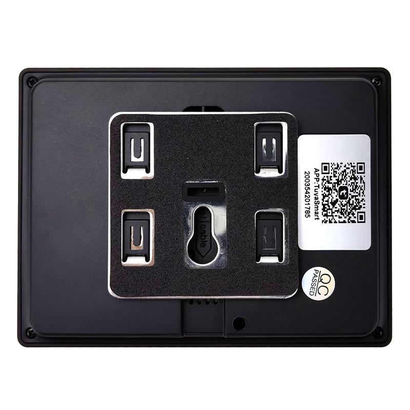 Smart Wireless Video Doorbell with Anti-Theft & Remote Monitoring via Tuya App
