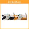 Meia de Corgi Husky de Desenho Animado Fofa Mordendo Miniatura de Resina Para Presentear e Decorar