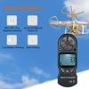 8 in 1 Handheld Digital Anemometer Wind Speed/Temperature/Humidity/Wind Chill/Heat Index/Dew Point/Barometric Pressure/Altitude