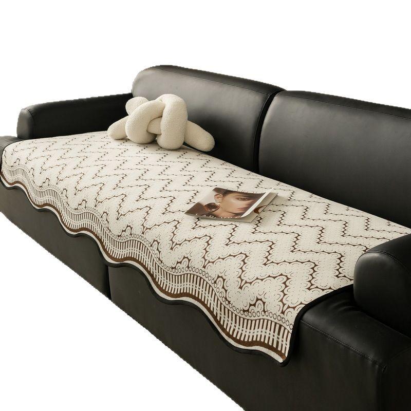 New Special-Shaped Sofa Cushion, Universal In All Seasons, Irregular Sofa Cover, High-Grade Leather Sofa Special Seat Cushion