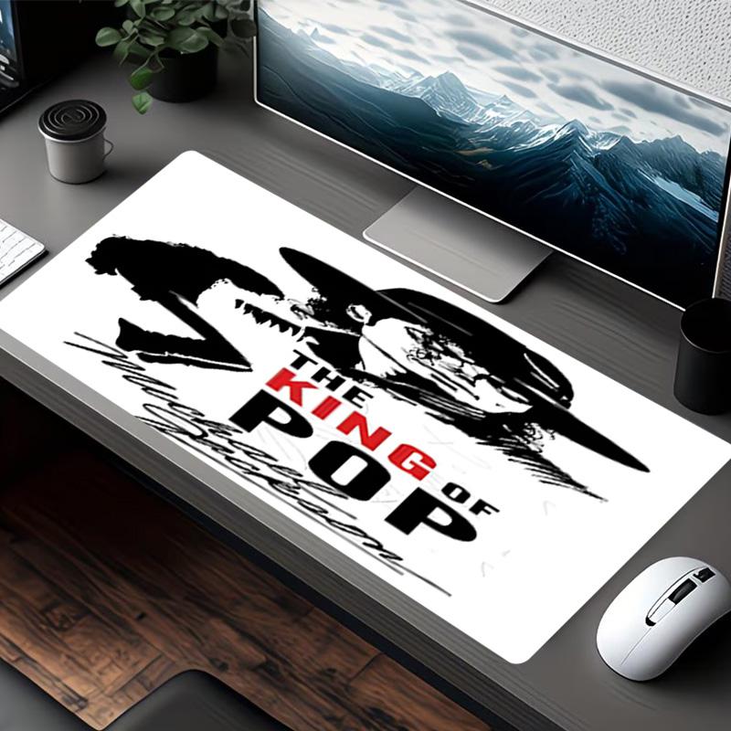 Michael Jackson Print Mouse Pad, for Keyboard Pad Laptop PC Mat for Office Home Use, Desk Decor, Perfect Birthday Gift for Gamers