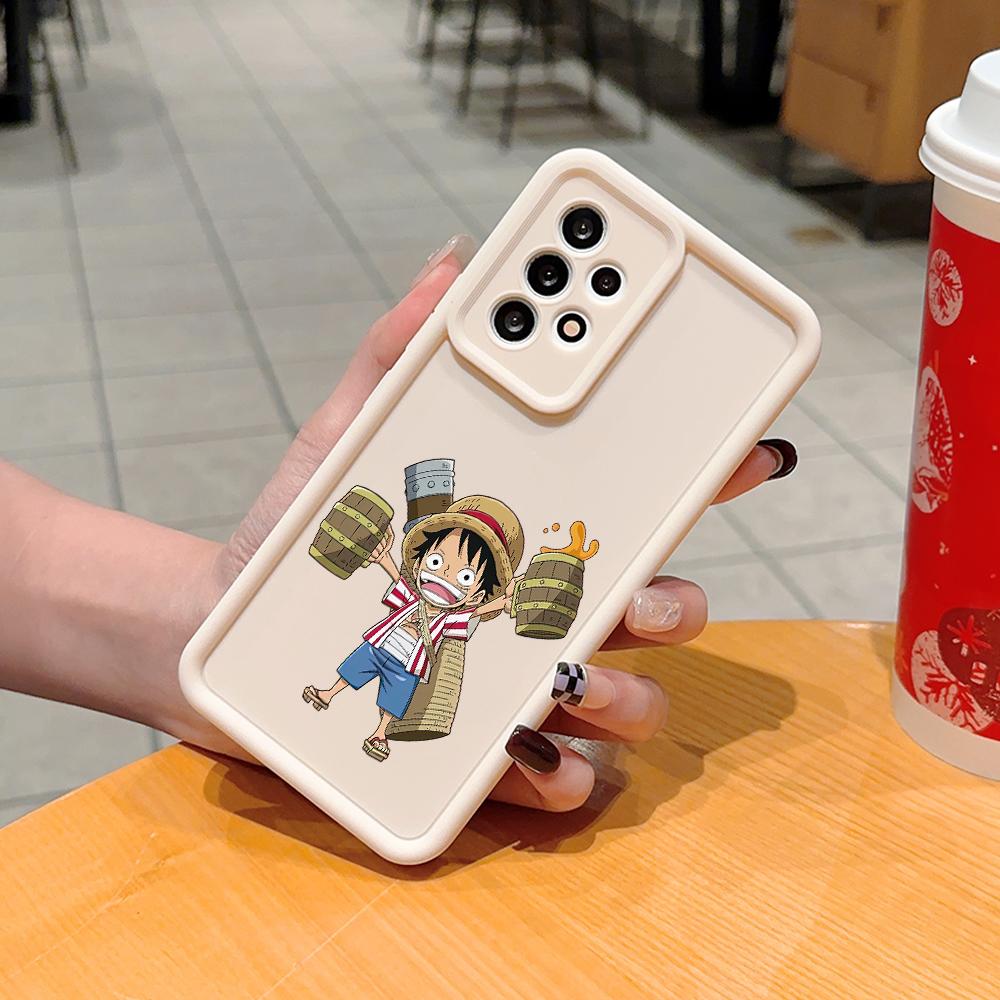 Mäkké silikónové štvorcové rebríky s kresleným vzorom s úplným krytom na ochranu fotoaparátu proti nárazom pre OPPO Reno Realme OnePlus