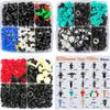 820/925Pcs Car Buckle Boxed Kit Bumper Screw Repair Rivet Fastener Auto Pry Tools For Universal Car Interior Body Parts Set