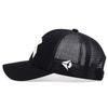 Sommer Herren Mesh Baseballkappe Outdoor Sport X Buchstaben Snapback Hut für Damen Unisex Atmungsaktive Kappen Hip Hop Truckerhüte