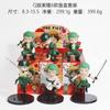 One Piece Anime Merchandise Chibi Zoro Figure Sculpture Three-Sword Style Roronoa Zoro Desktop Car Mount Decoration