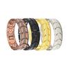 Alloy Magnetic Bracelet Retro 3-Row Magnet Therapy Bracelet Hypoallergenic Health Bracelet Gift for Him Her Women Men