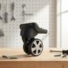 Luggage Wheel Replacement Compact Caster Long-Lasting