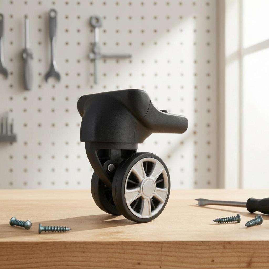 Luggage Wheel Replacement Compact Caster Long-Lasting