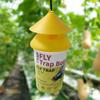 Hanging Flytrap Cage PP+Wire Chain Fruit Fly Trap Killer Non-Toxic And Non-Hazardous for Parks/Orchards/Vegetables