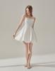 Bikini Bender White Balloon Mini Dress