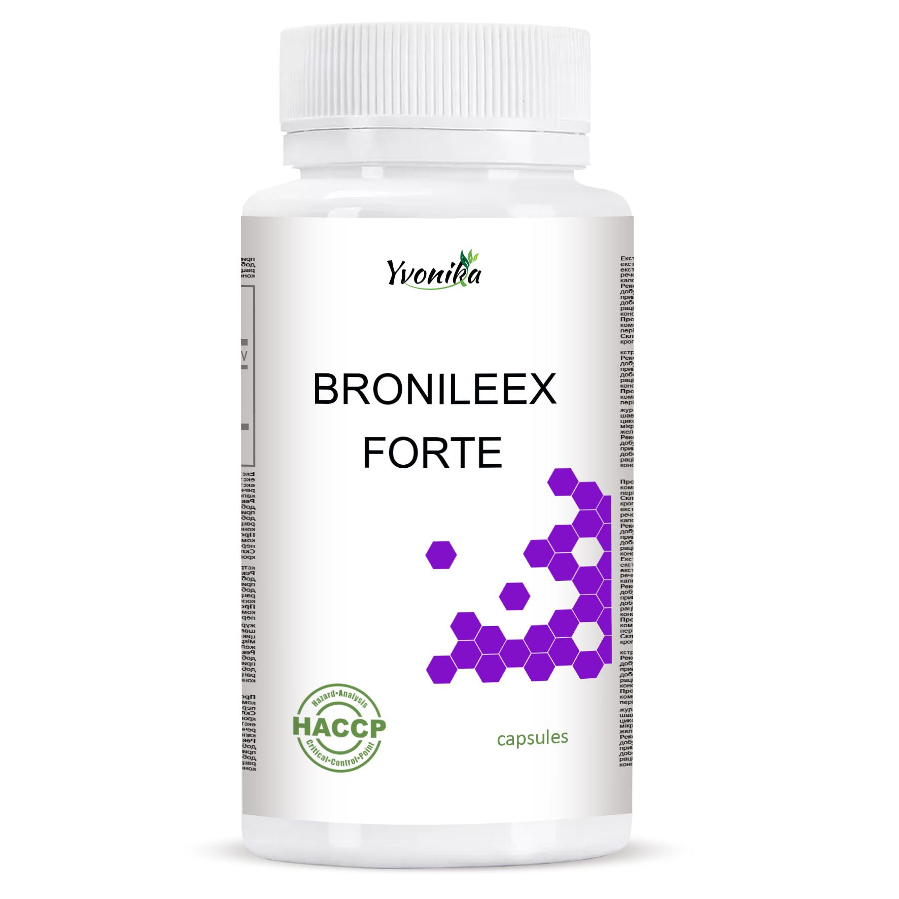 

Bronileex Forte – for supporting quality and restful sleep: 60 capsules.