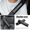 Valve Stems Caps 2Pcs Carbon Fiber Car Safety Belt Shoulder Cover Pads For Volkswagen VW Caddy Tiguan Golf 4 5 Beetle Touran Pol zd7