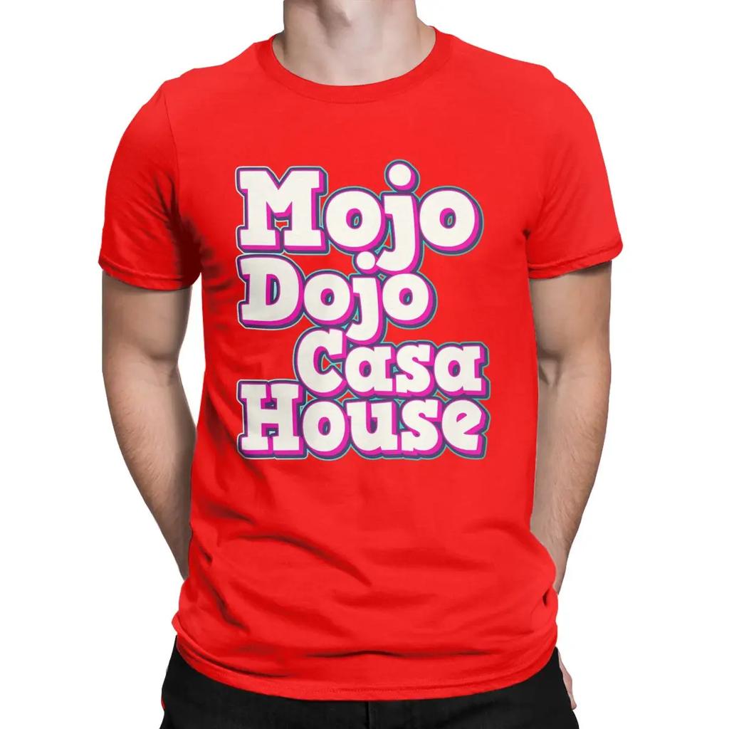 Men's Mojo Dojo Casa House Kenough T Shirts Pure Cotton Clothing Vintage Short Sleeve Crew Neck Tee Shirt Summer T-Shirts