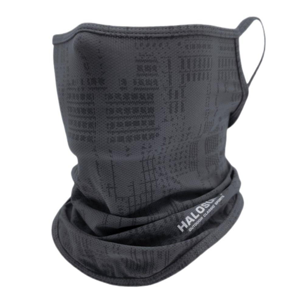 Nylon Cycling Face Mask Ice Silk Riding Running Scarf Fashion Sun Protection Face Mask  Summer