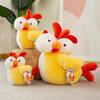 Rooster Plush Cute Toy Adorable Cartoon Sleep Soother Girls Kids Gift Birthday