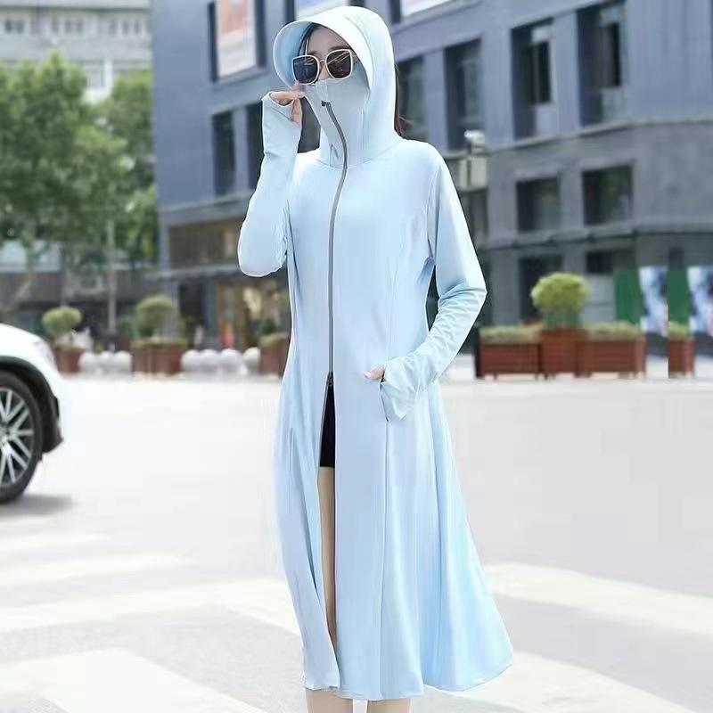 Women's 2025 Summer Cycling UV Protection Ice Silk Jacket