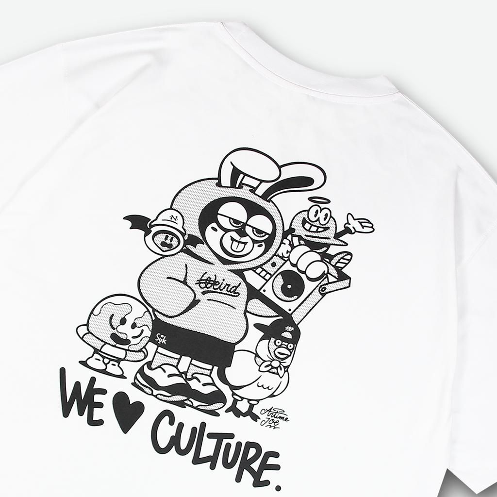 Wieoldeuwoldeu Artimejoe X Weirdworld T-Shirt White