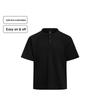 Under Armour Waffle Henley Logo Drop Shoulder Short Sleeve T-Shirt Men T-Shirts Black 6007562-001