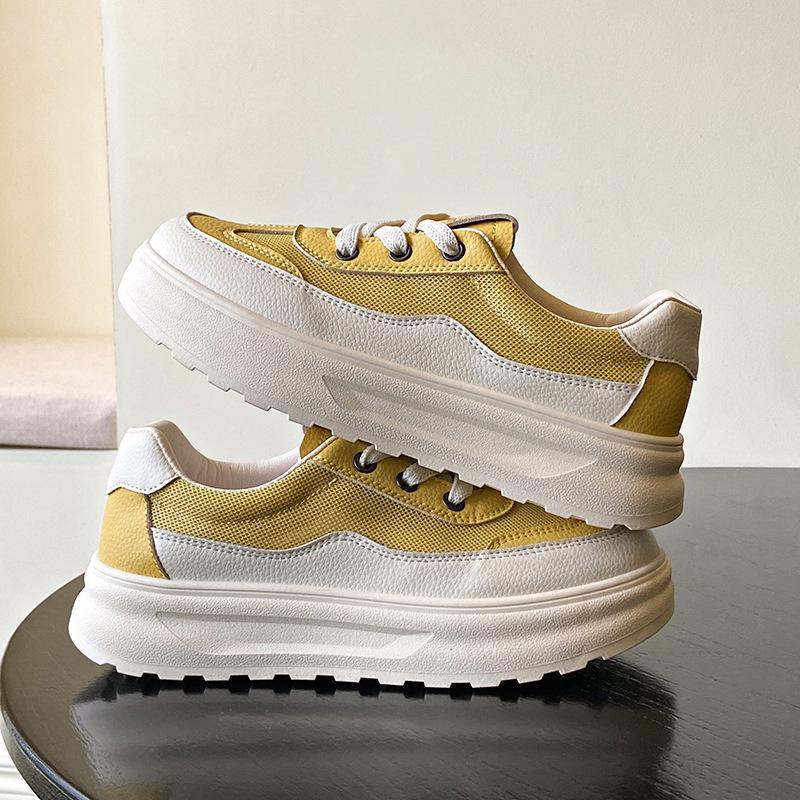 Retro shallow mouth white shoes women's 2025 summer new single shoes flat bottom casual versatile breathable hollow white shoes women