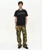 ADSB ANDERSSON BELL Unisex Burnout Camouflage-Printed Cargo Jeans Apa907U(Green)