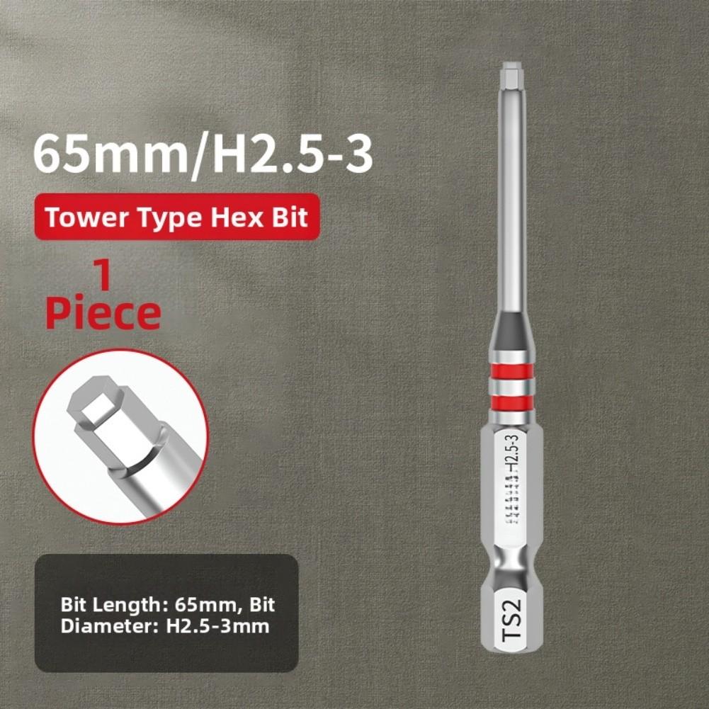 Magnetic Core Screwdriver Bit Set Optimized Torque Transmission