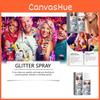 Eelhope Spray Brilho Cintilante Para Cabelo E Corpo Perfeito Para Festas E Festivais
