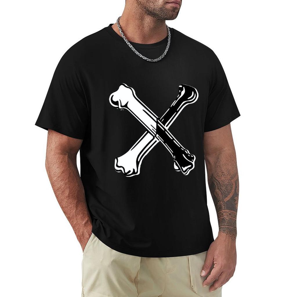 Carlo Descendant Cameron Boyce Bones Logo T-Shirt graphic shirts man clothes designer shirts Men's cotton t-shirt