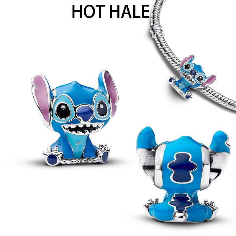 New In Charm  Cheshire Cat Charm Beads Suitable For Original Women Stitch Bracelet Necklace Pendant Jewelry Holiday Gifts
