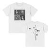 Ariana Grande Petal Tile Photo Tshirt Men and Women Summer Cotton Y2K Clothing Fashion Round Neck Women Clothes Gothic