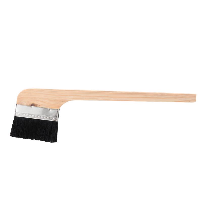 Yu Yu Long Handle Black Bristle Dusting Brush Set