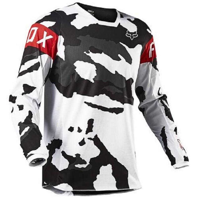 FOX Downhill Mountainbike Trikot Langarm Schnelltrocknend Radtrikot Herren Damen Outdoor Trail Fahren
