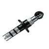 Supporto per Moto Bicicletta Base Nera per Stelo Forcella con Testa Sferica da 17mm 25mm per Adattatore Supporto Sferico GoPro insta360 Porta Telefono Cellulare