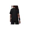 Jordan Round Neck Letter Print Casual Short Sleeve T-Shirt Kids Tops Black HJ2206-010