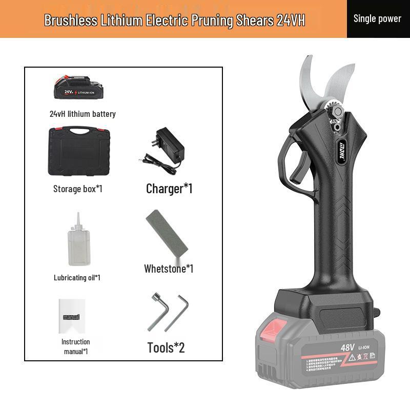 High-Power Multifunction Electric Pruning Scissors for Fruit Trees