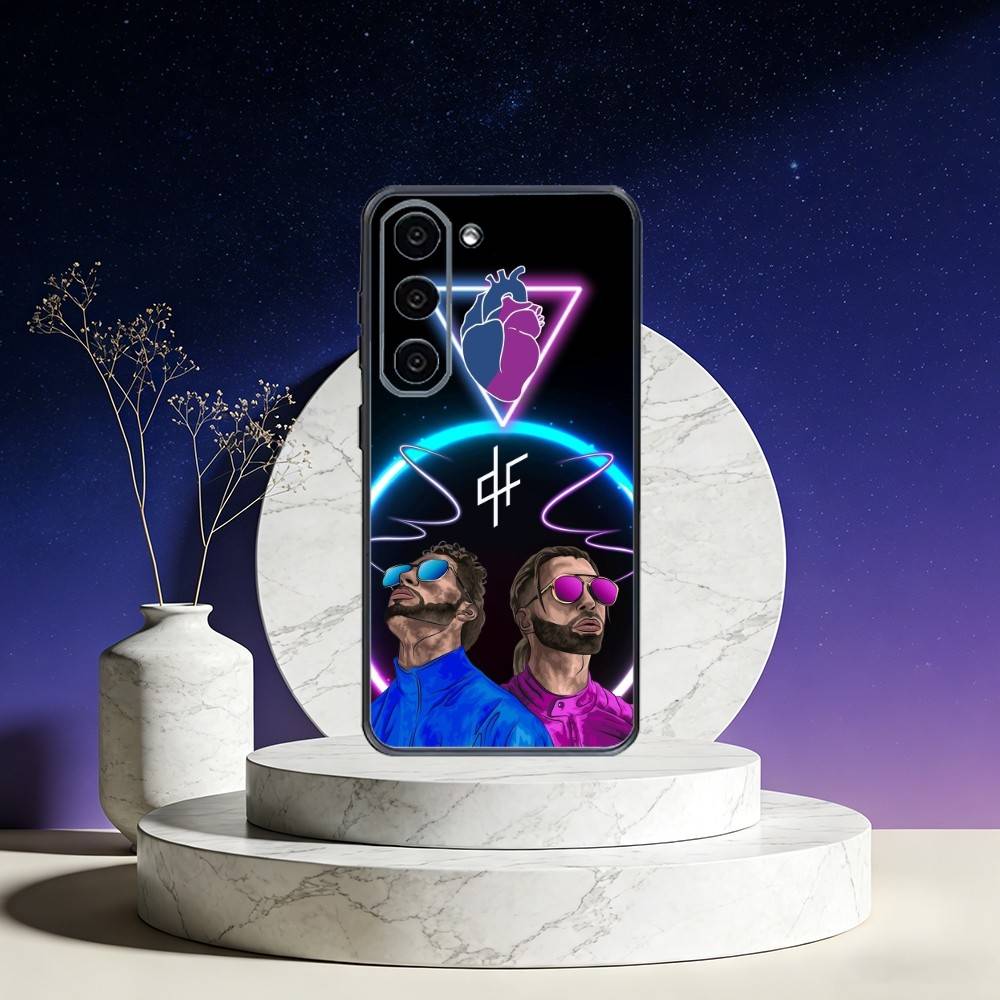 PNL QLF Rapper Singer Phone Case For Samsung Galaxy A73,A72,A71,A70,A53,A52,A51,Others Soft Black Cover