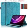 Tablet Funda For Lenovo Tab P11 2nd Gen Case 11.5" Emboss Tree Wallet Stand Cover For Lenovo Tab P11 Gen 2 Tb350fu Tb350xu Case