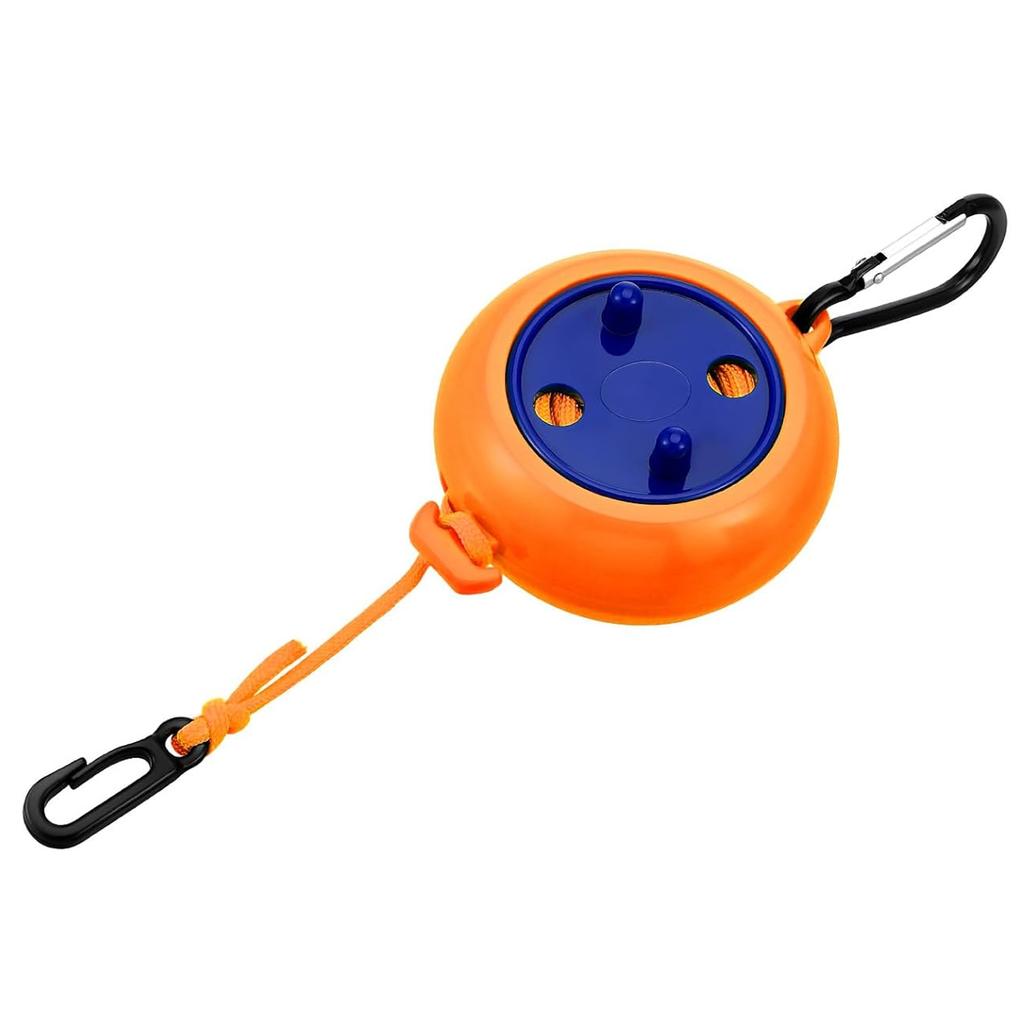 Retractable Travel Clothes Cord Adjustable 32ft/10M Camping Clothesline Laundry Drying Rope for Hotel Trip Outdoor Washing Lines