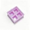 Mechanical Keyboard Keyswitch Tester Base 4-Slot Holder For Key Feel Comparison, Desk Display And Collection Use Keyboard