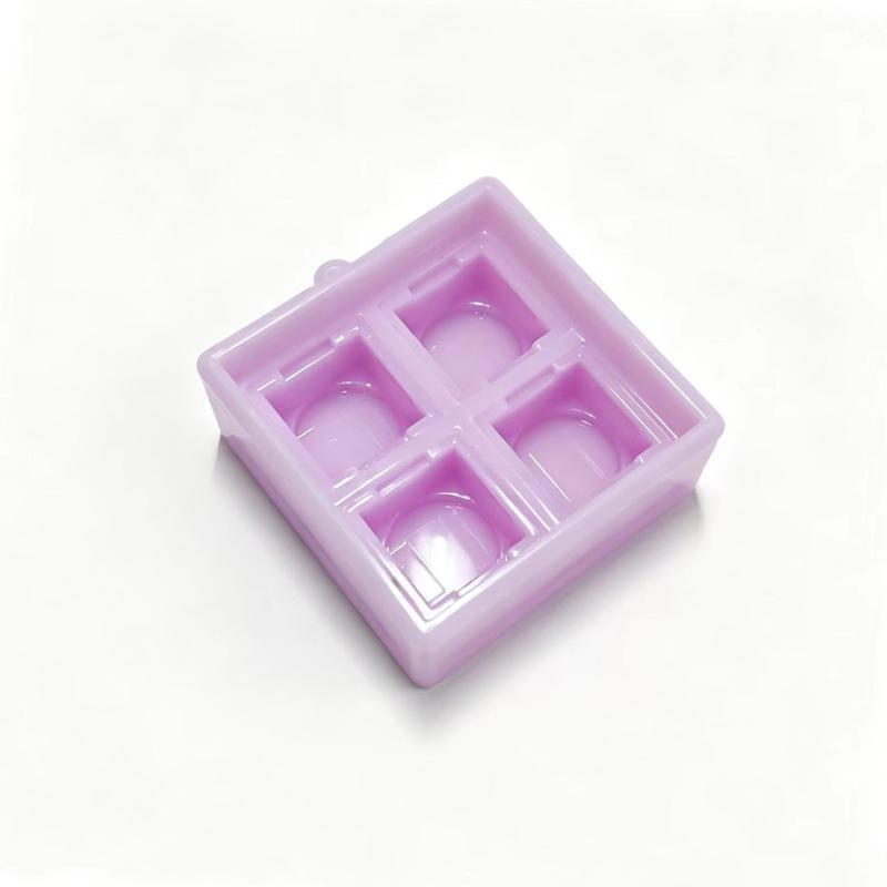Mechanical Keyboard Keyswitch Tester Base 4-Slot Holder For Key Feel Comparison, Desk Display And Collection Use Keyboard