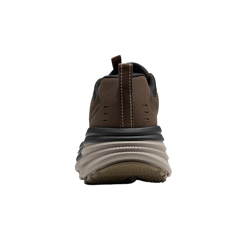 Skechers Zirrus Men Low Top Outdoor Shoes Solid Color Lace Up 237818-BRN